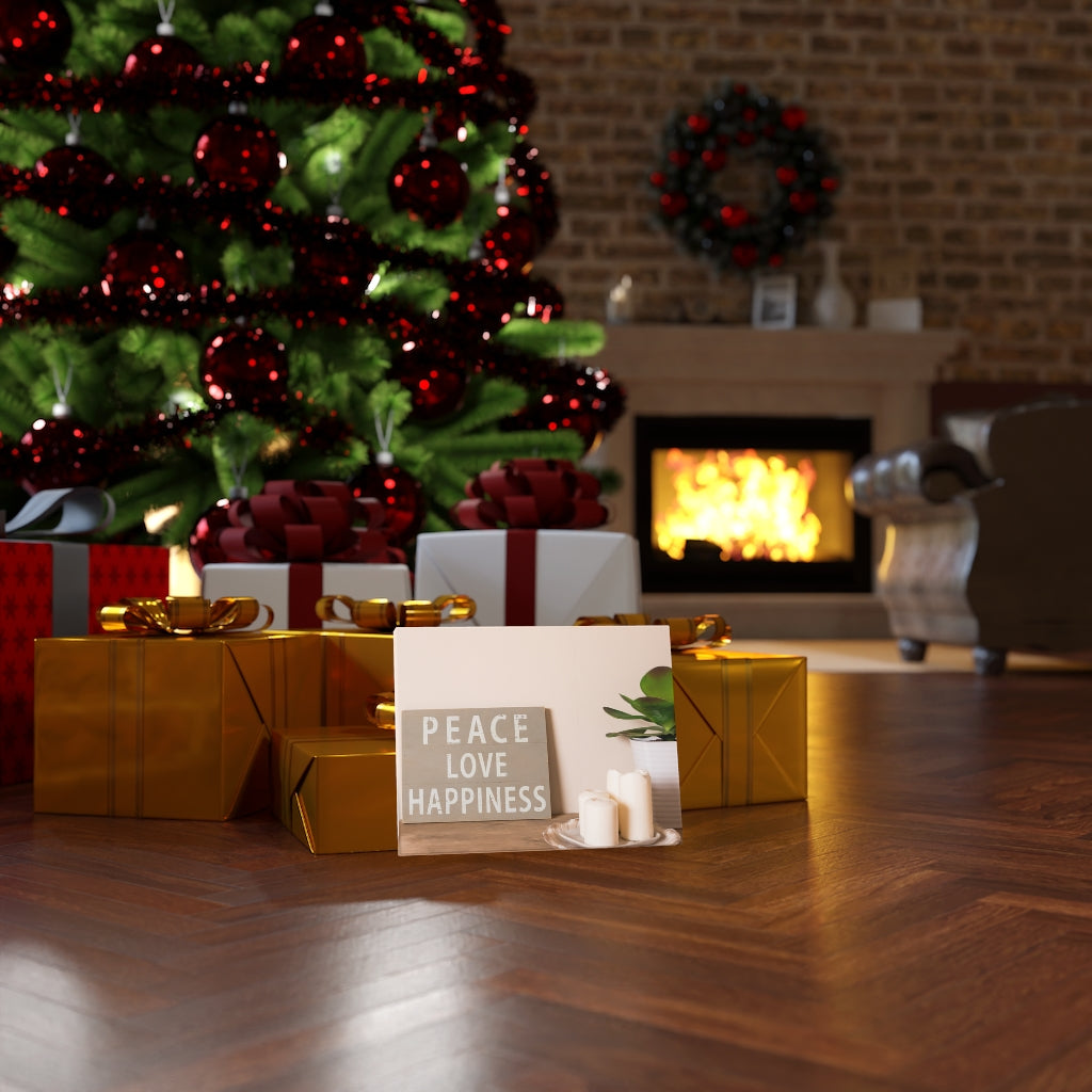 Scripture Walls Inspirational Wall Art Peace Love Happiness Motivational Print Ready to Hang Artwork Unframed-Express Your Love Gifts