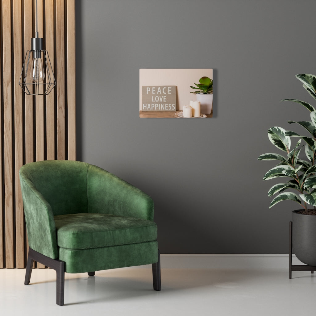 Scripture Walls Inspirational Wall Art Peace Love Happiness Motivational Print Ready to Hang Artwork Unframed-Express Your Love Gifts