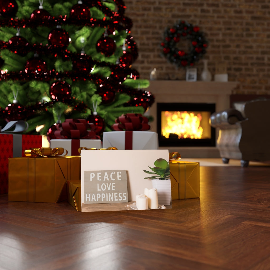 Scripture Walls Inspirational Wall Art Peace Love Happiness Motivational Print Ready to Hang Artwork Unframed-Express Your Love Gifts