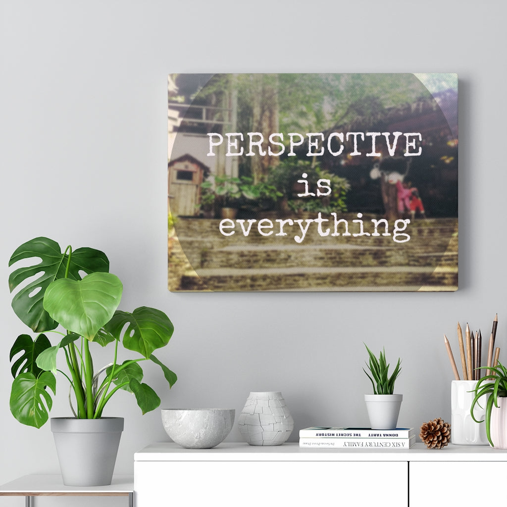 Scripture Walls Inspirational Wall Art Perspective is Everything Motivational Print Ready to Hang Artwork Unframed-Express Your Love Gifts