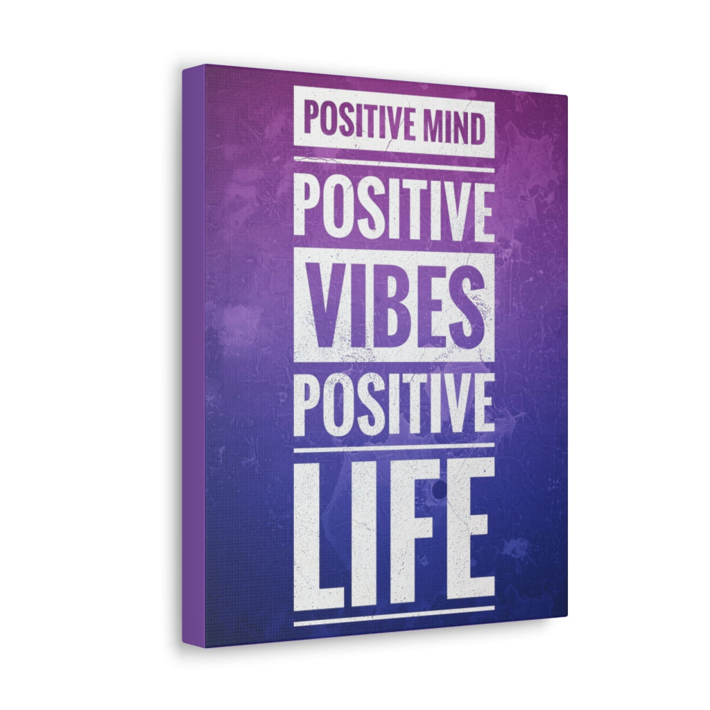 Scripture Walls Inspirational Wall Art Positive Mind Positive Life Motivation Wall Decor for Home Office Gym Inspiring Success Quote Print Ready to Hang Unframed-Express Your Love Gifts