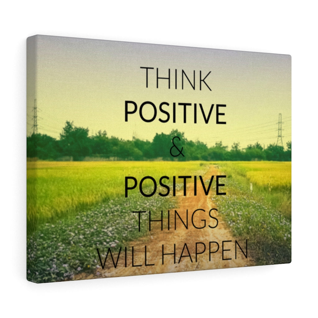Scripture Walls Inspirational Wall Art Positive Things Will Happen Motivational Print Ready to Hang Artwork Unframed-Express Your Love Gifts