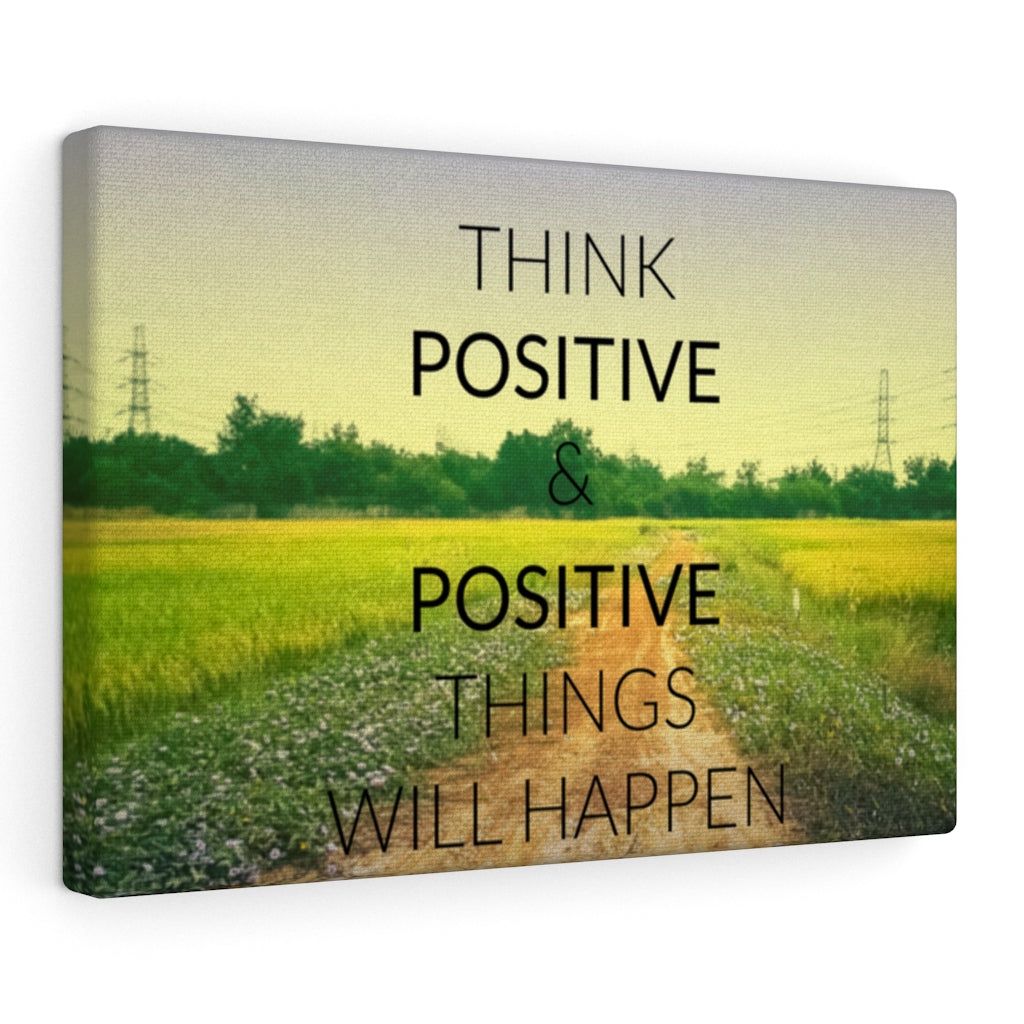 Scripture Walls Inspirational Wall Art Positive Things Will Happen Motivational Print Ready to Hang Artwork Unframed-Express Your Love Gifts
