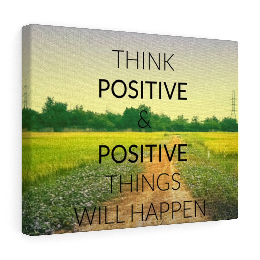 Scripture Walls Inspirational Wall Art Positive Things Will Happen Motivational Print Ready to Hang Artwork Unframed-Express Your Love Gifts