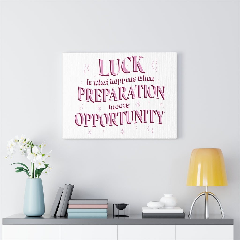 Scripture Walls Inspirational Wall Art Preparation Meets Opportunity Wall Art Motivational Motto Inspiring Prints Artwork Decor Ready to Hang Unframed-Express Your Love Gifts