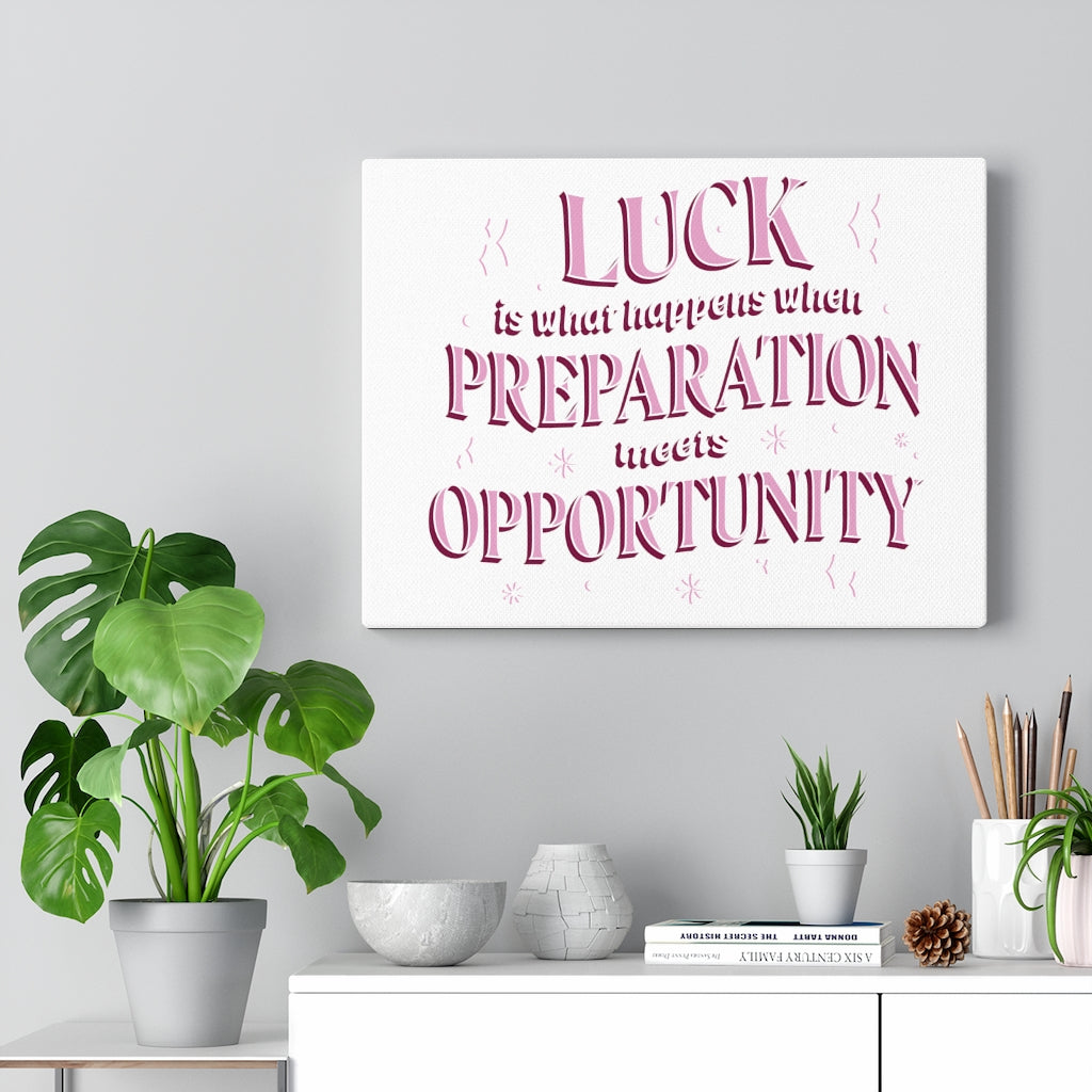 Scripture Walls Inspirational Wall Art Preparation Meets Opportunity Wall Art Motivational Motto Inspiring Prints Artwork Decor Ready to Hang Unframed-Express Your Love Gifts