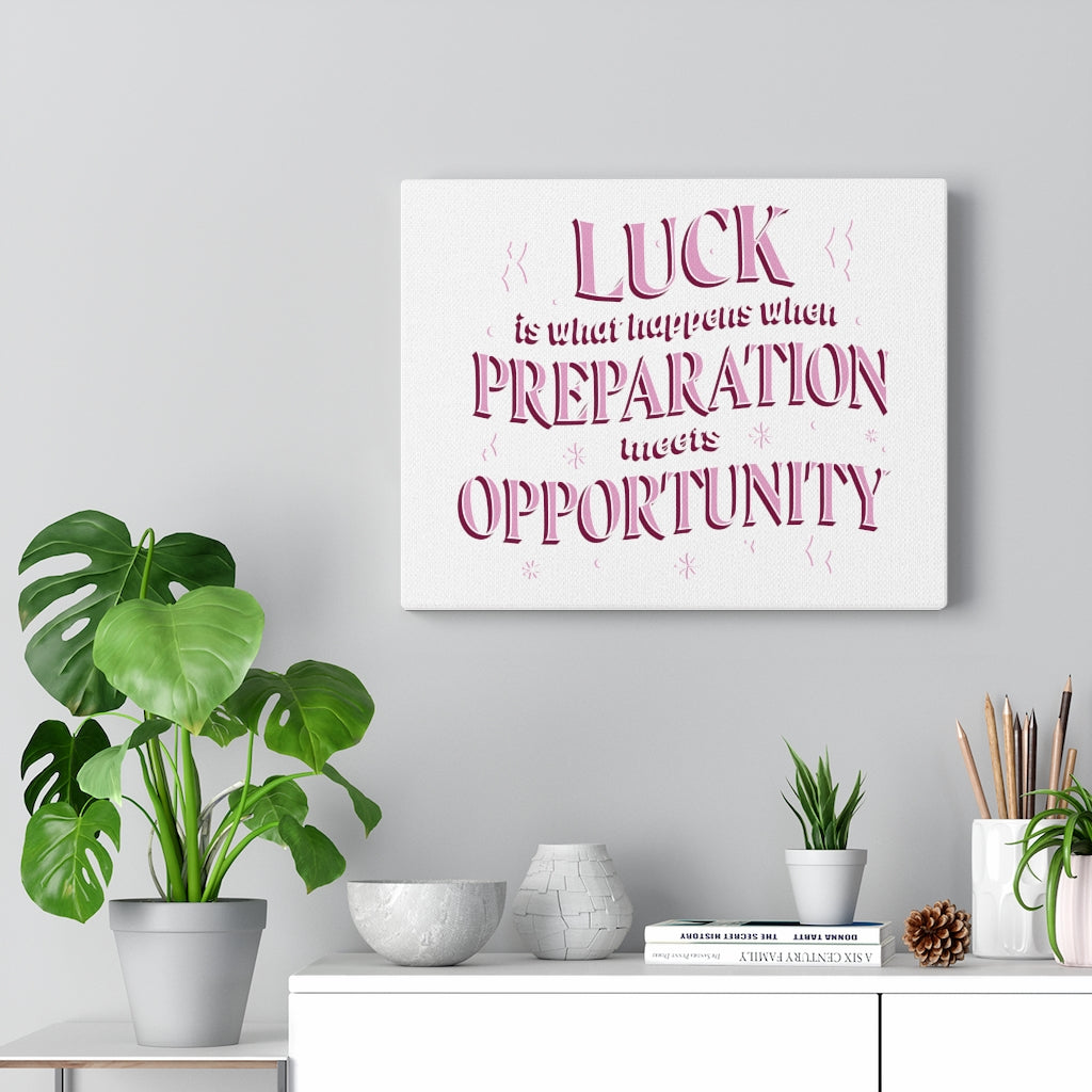 Scripture Walls Inspirational Wall Art Preparation Meets Opportunity Wall Art Motivational Motto Inspiring Prints Artwork Decor Ready to Hang Unframed-Express Your Love Gifts