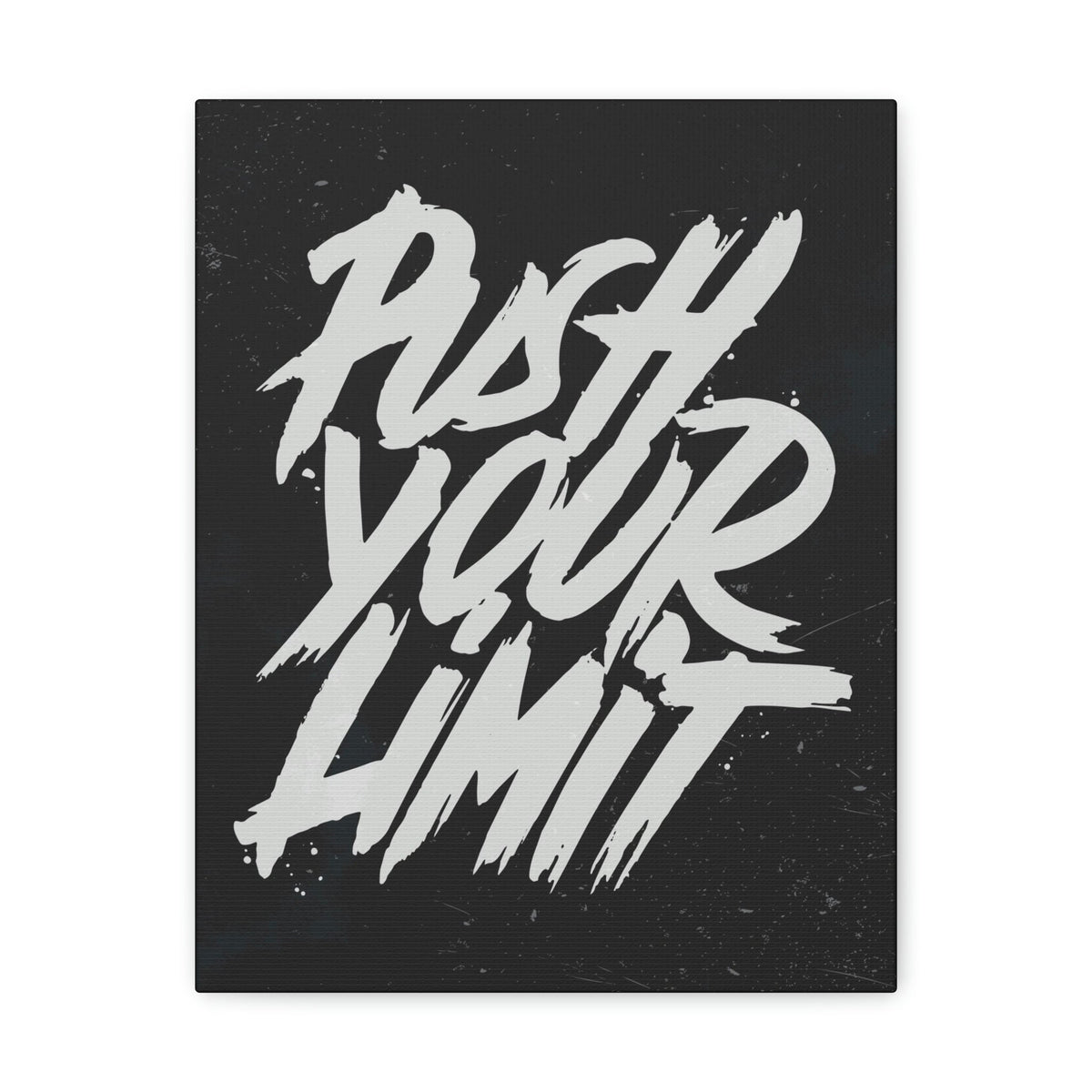 Scripture Walls Inspirational Wall Art Push Your Limit Motivation Wall Decor for Home Office Gym Inspiring Success Quote Print Ready to Hang Unframed-Express Your Love Gifts