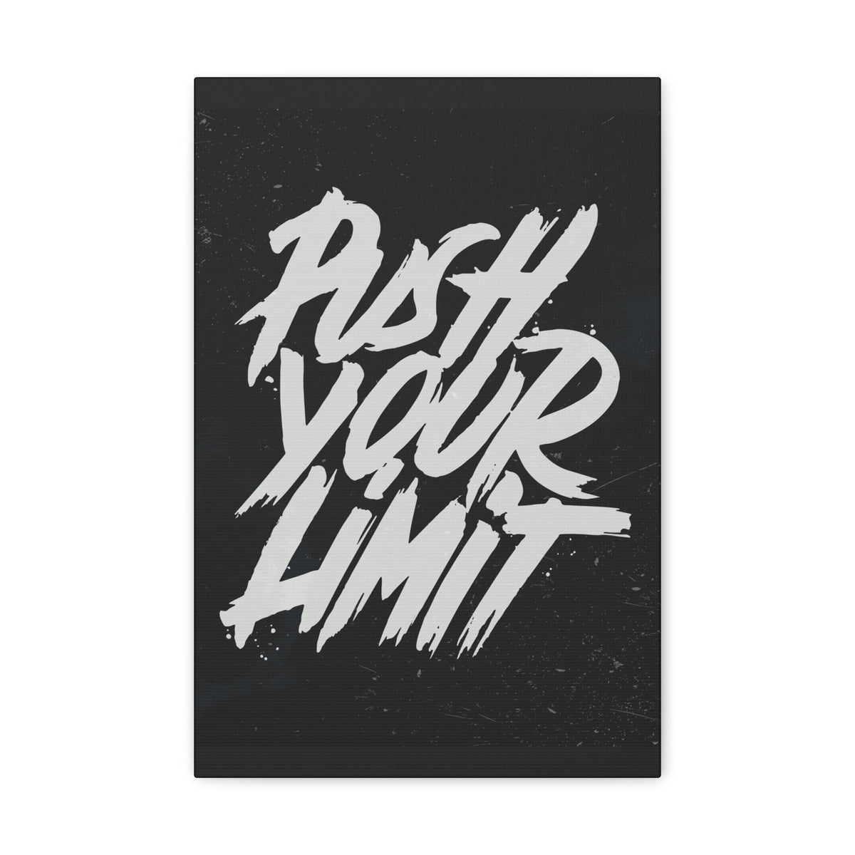 Scripture Walls Inspirational Wall Art Push Your Limit Motivation Wall Decor for Home Office Gym Inspiring Success Quote Print Ready to Hang Unframed-Express Your Love Gifts