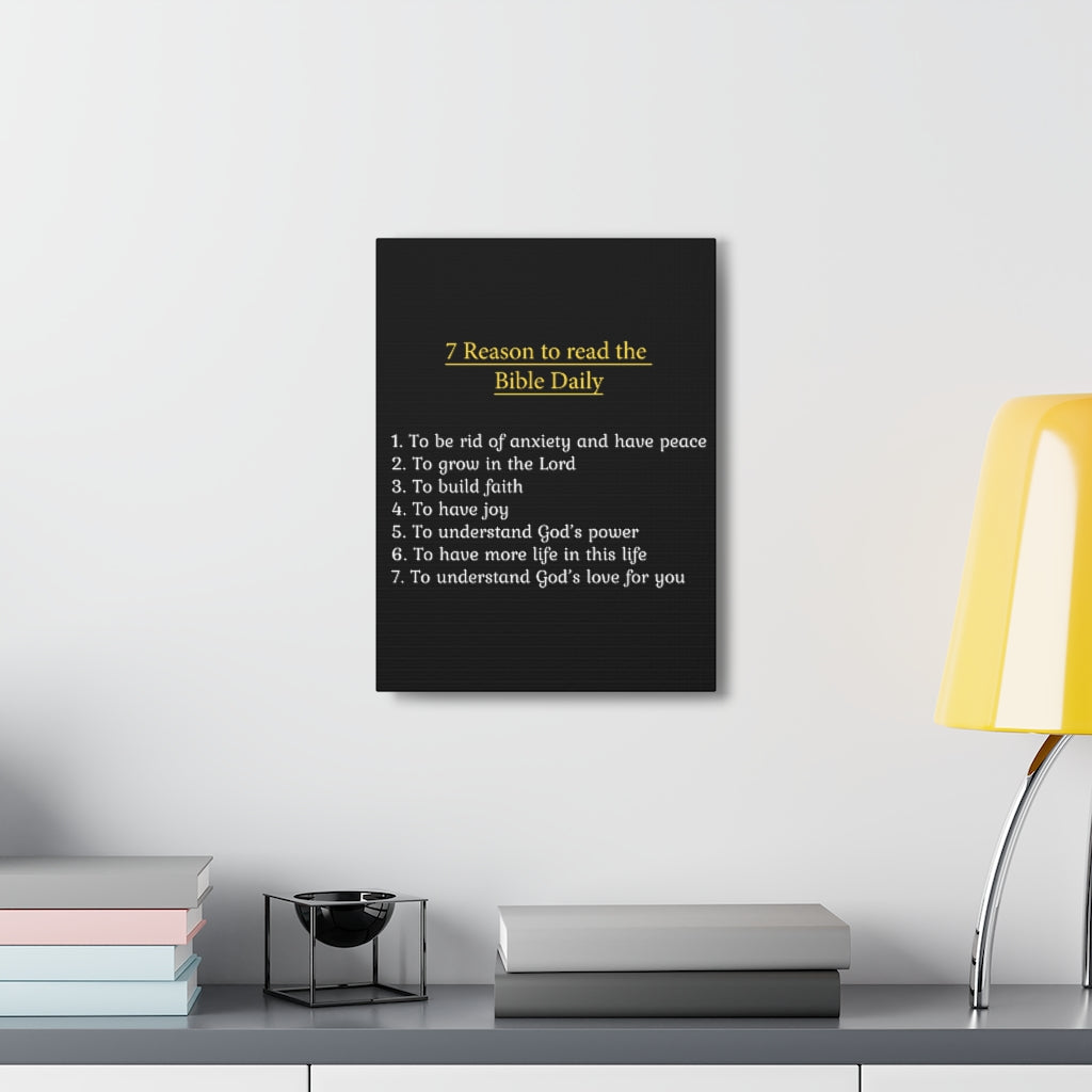 Scripture Walls Inspirational Wall Art Read The Bible Motivation Wall Decor for Home Office Gym Inspiring Success Quote Print Ready to Hang Unframed-Express Your Love Gifts