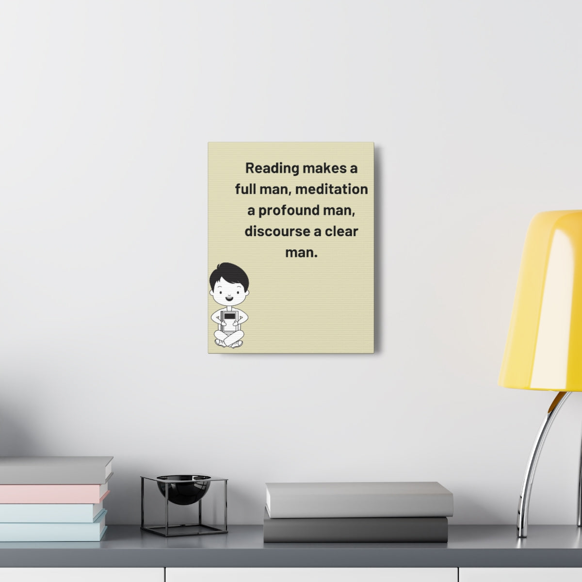Scripture Walls Inspirational Wall Art Reading Makes A Full Man Motivation Wall Decor for Home Office Gym Inspiring Success Quote Print Ready to Hang Unframed-Express Your Love Gifts