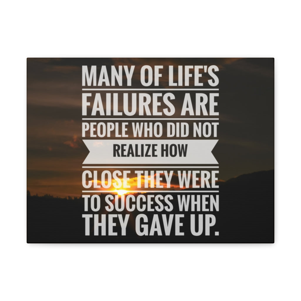 Scripture Walls Inspirational Wall Art Realize How Success Motivation Wall Decor for Home Office Gym Inspiring Success Quote Print Ready to Hang Unframed-Express Your Love Gifts