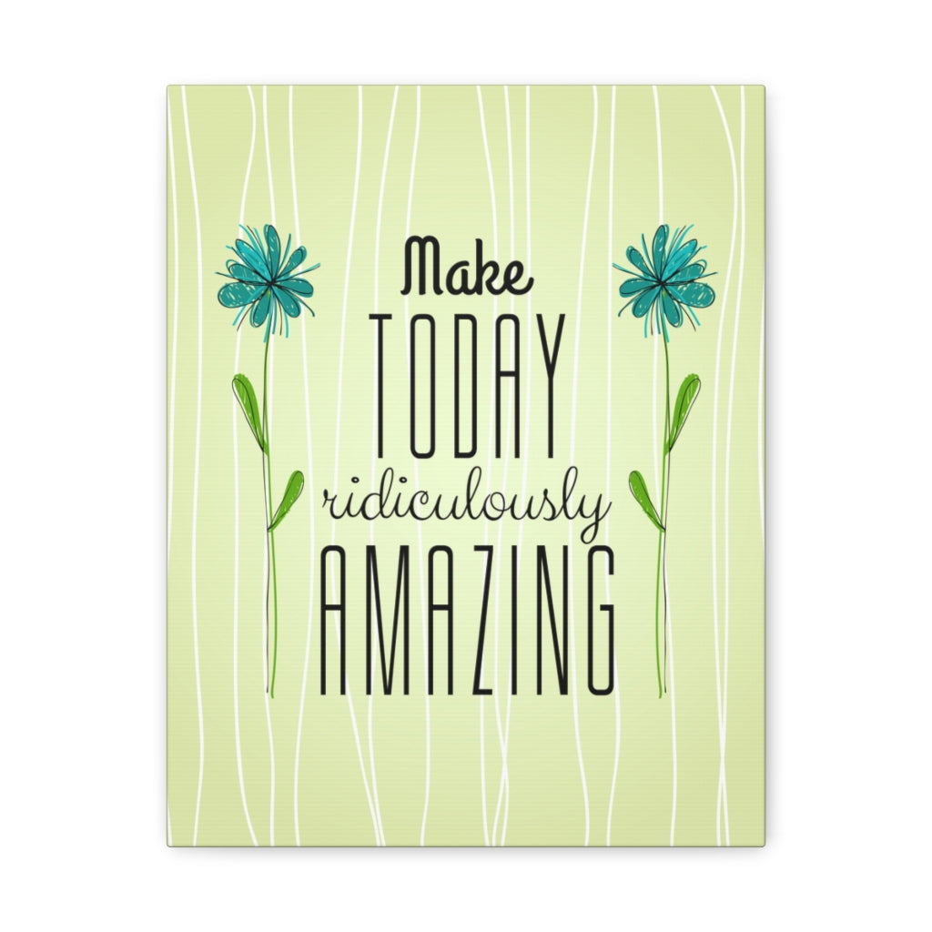 Scripture Walls Inspirational Wall Art Ridiculously Amazing Motivation Wall Decor for Home Office Gym Inspiring Success Quote Print Ready to Hang Unframed-Express Your Love Gifts