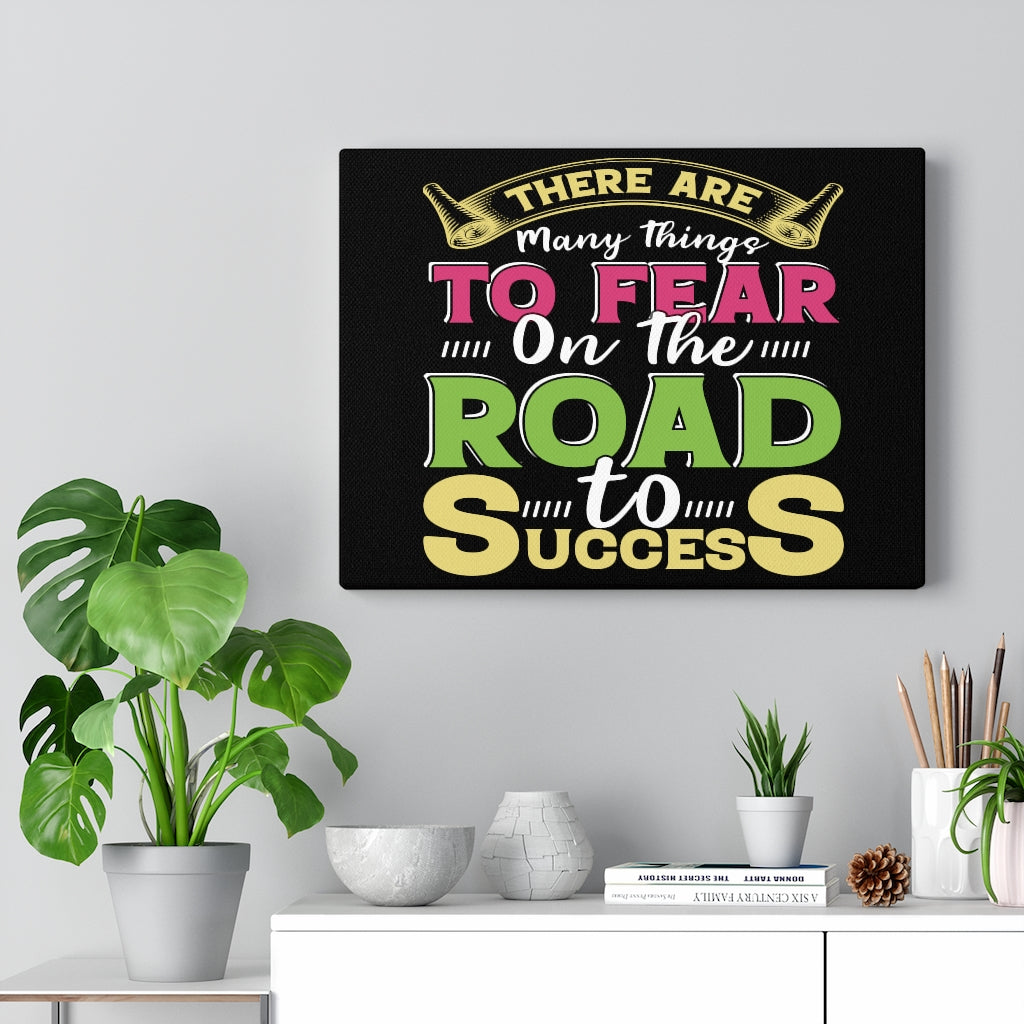 Scripture Walls Inspirational Wall Art Road To Success Wall Art Motivation Wall Decor for Home Office Gym Inspiring Success Quote Print Ready to Hang Unframed-Express Your Love Gifts