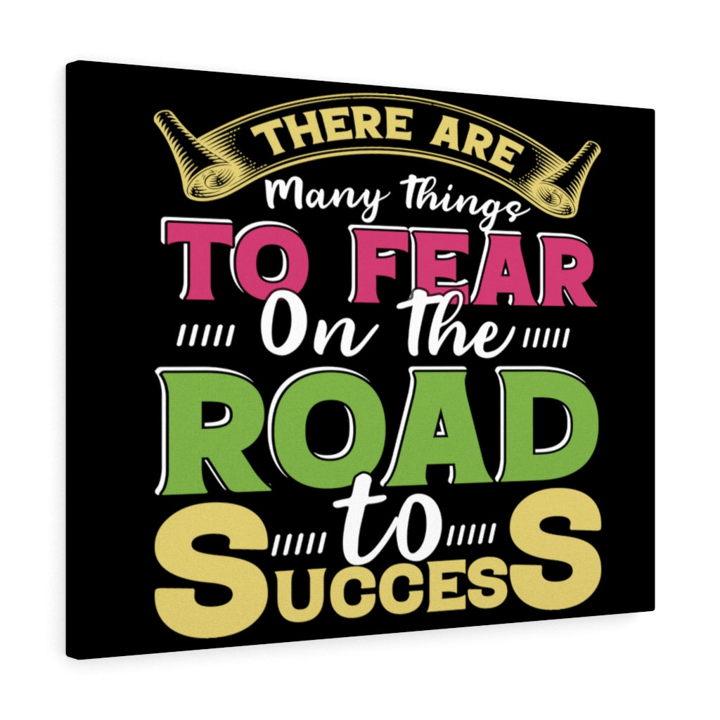 Scripture Walls Inspirational Wall Art Road To Success Wall Art Motivation Wall Decor for Home Office Gym Inspiring Success Quote Print Ready to Hang Unframed-Express Your Love Gifts