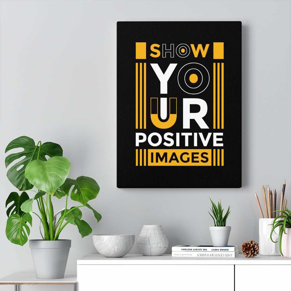 Scripture Walls Inspirational Wall Art Show Your Positive Images Wall Art Motivation Wall Decor for Home Office Gym Inspiring Success Quote Print Ready to Hang Unframed-Express Your Love Gifts