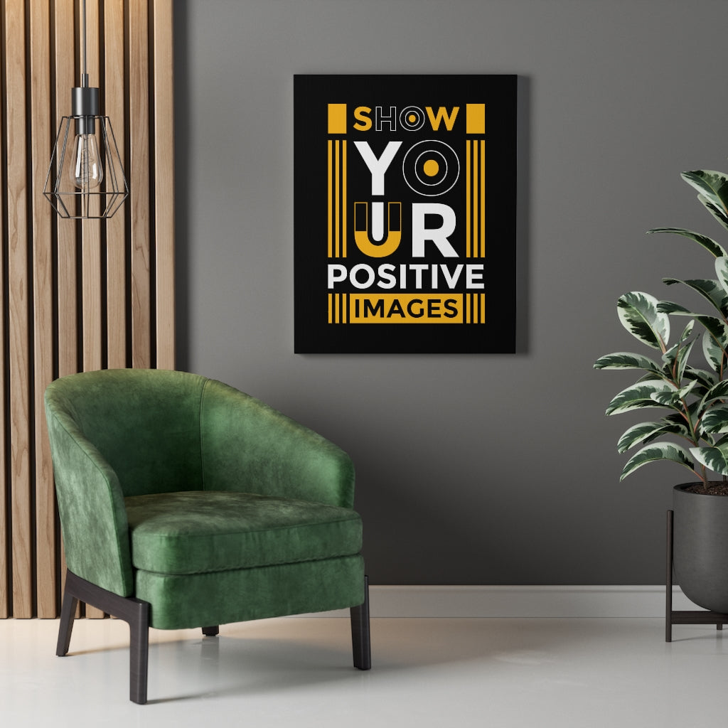 Scripture Walls Inspirational Wall Art Show Your Positive Images Wall Art Motivation Wall Decor for Home Office Gym Inspiring Success Quote Print Ready to Hang Unframed-Express Your Love Gifts