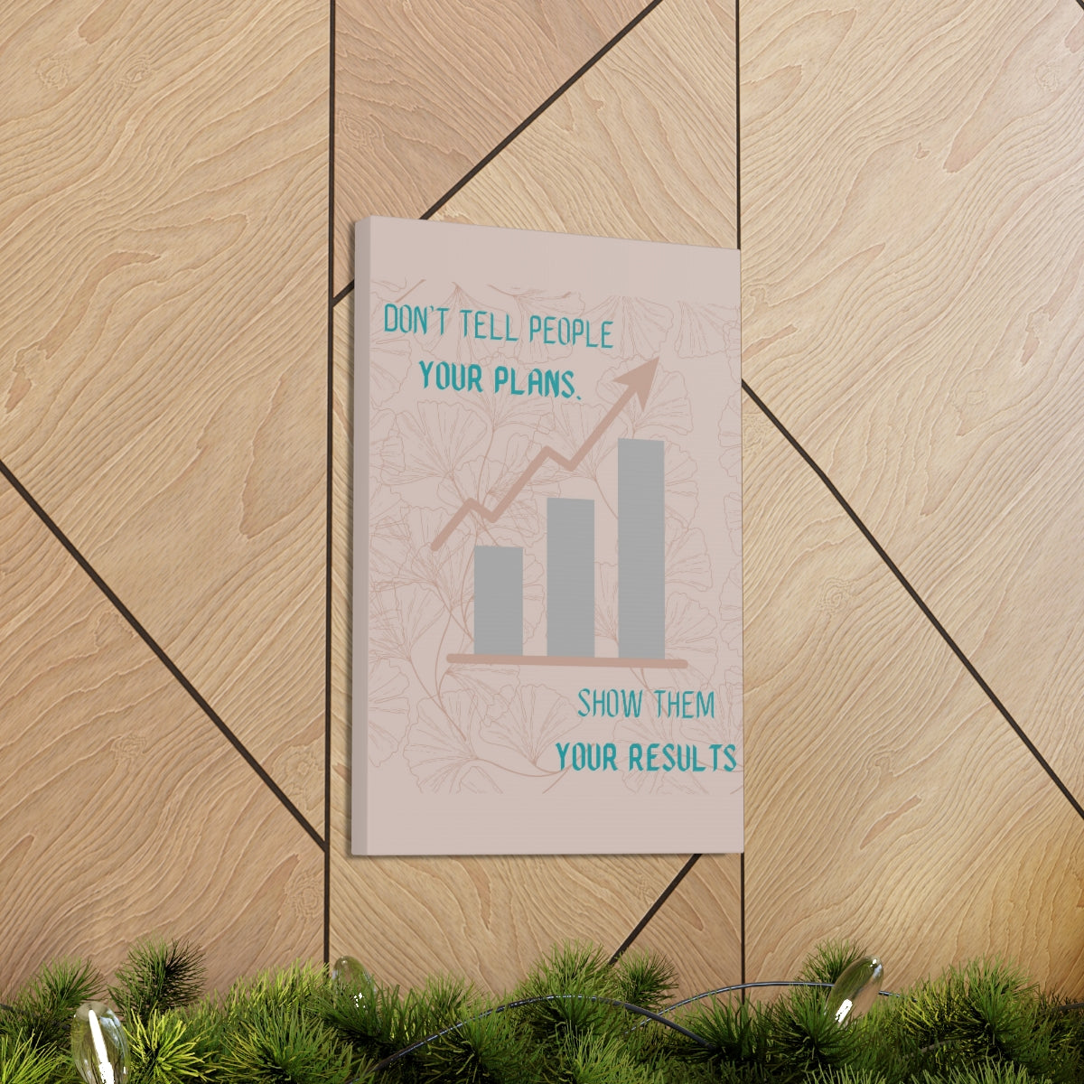 Scripture Walls Inspirational Wall Art Show Your Results Motivation Wall Decor for Home Office Gym Inspiring Success Quote Print Ready to Hang Unframed-Express Your Love Gifts