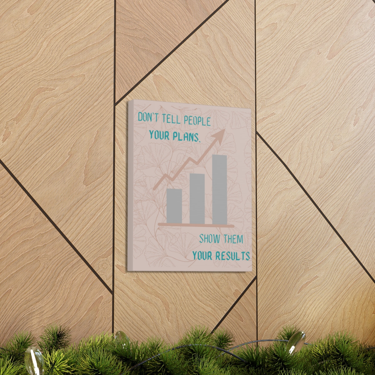 Scripture Walls Inspirational Wall Art Show Your Results Motivation Wall Decor for Home Office Gym Inspiring Success Quote Print Ready to Hang Unframed-Express Your Love Gifts