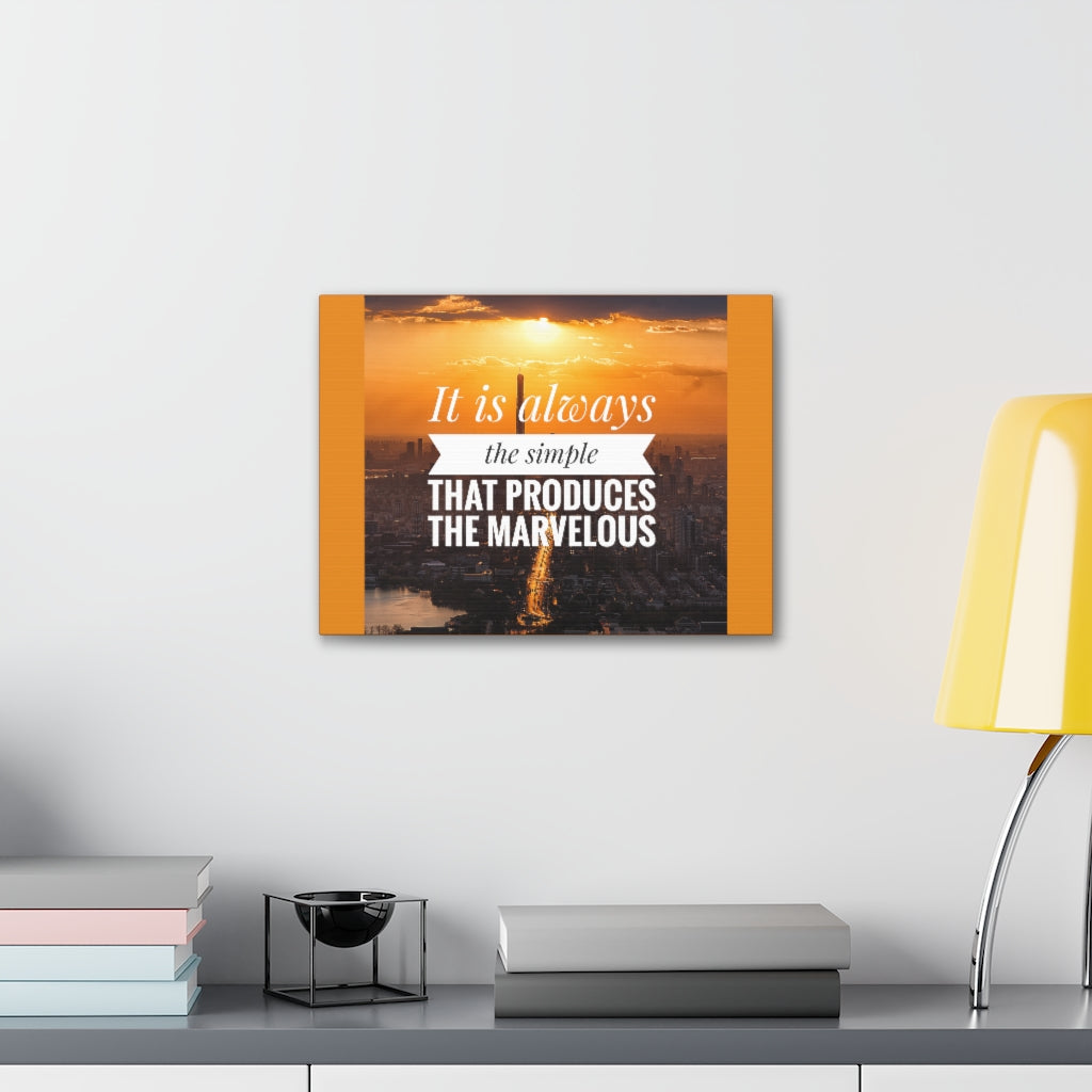 Scripture Walls Inspirational Wall Art Simple Produces Marvelous Motivation Wall Decor for Home Office Gym Inspiring Success Quote Print Ready to Hang Unframed-Express Your Love Gifts