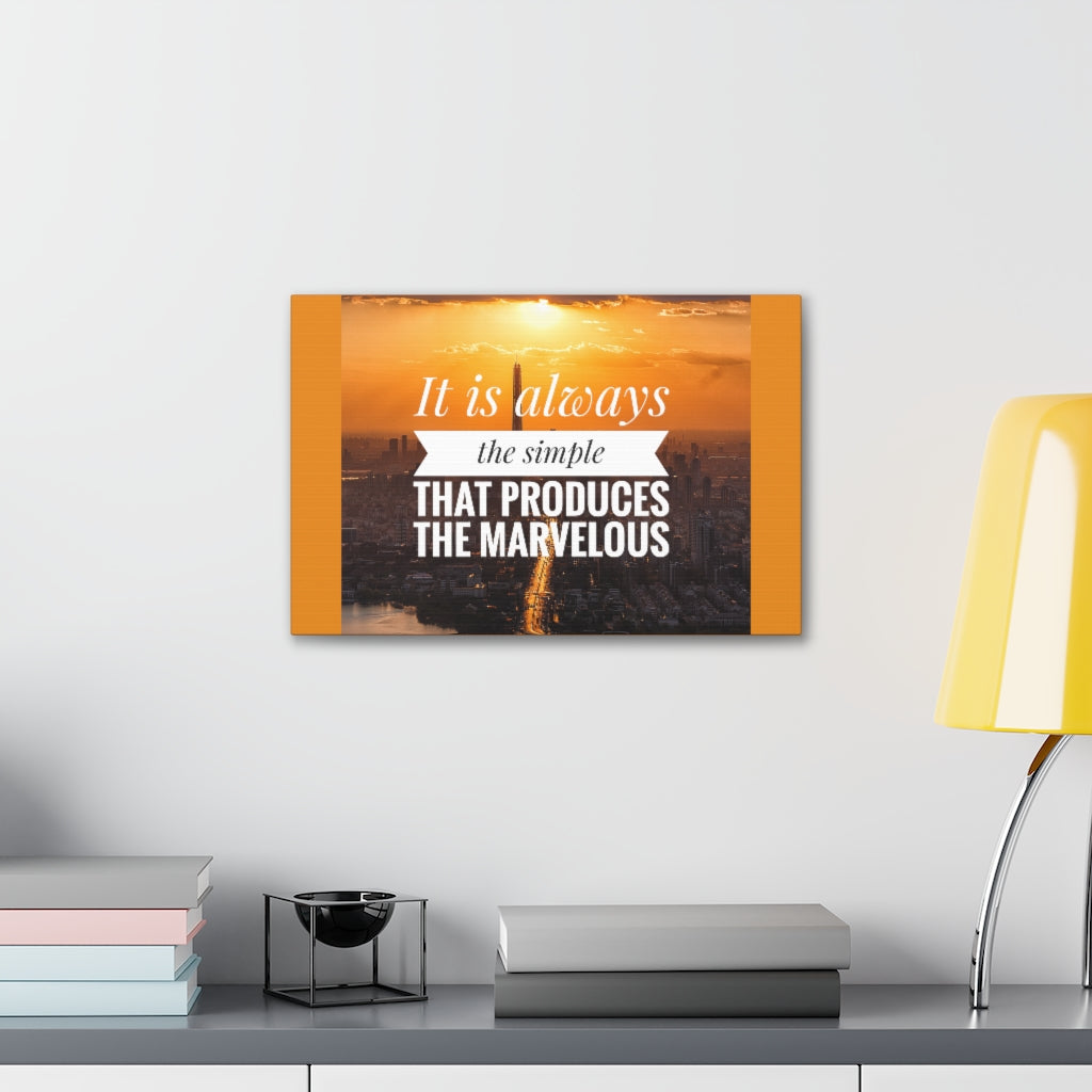 Scripture Walls Inspirational Wall Art Simple Produces Marvelous Motivation Wall Decor for Home Office Gym Inspiring Success Quote Print Ready to Hang Unframed-Express Your Love Gifts