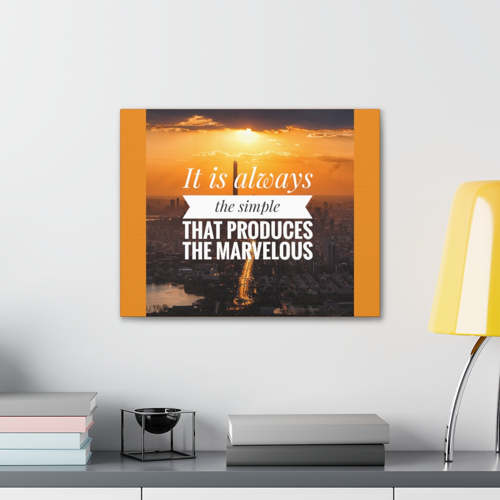 Scripture Walls Inspirational Wall Art Simple Produces Marvelous Motivation Wall Decor for Home Office Gym Inspiring Success Quote Print Ready to Hang Unframed-Express Your Love Gifts