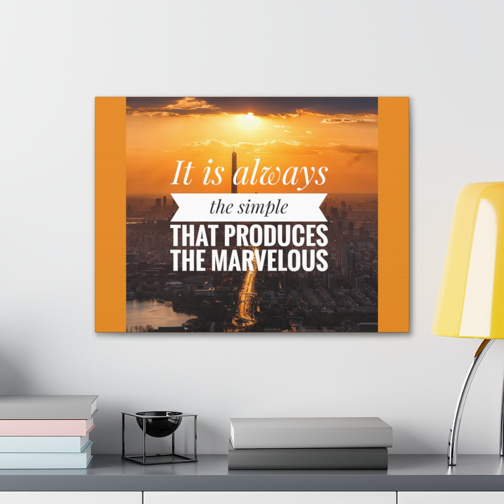 Scripture Walls Inspirational Wall Art Simple Produces Marvelous Motivation Wall Decor for Home Office Gym Inspiring Success Quote Print Ready to Hang Unframed-Express Your Love Gifts