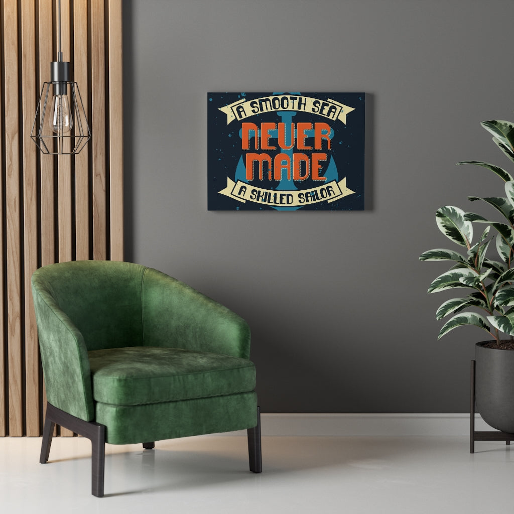 Scripture Walls Inspirational Wall Art Skilled Sailor Wall Art Motivational Motto Inspiring Prints Artwork Decor Ready to Hang Unframed-Express Your Love Gifts