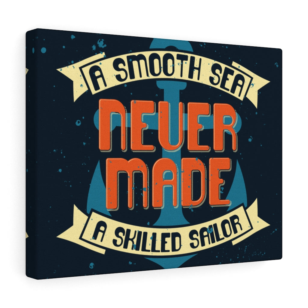 Scripture Walls Inspirational Wall Art Skilled Sailor Wall Art Motivational Motto Inspiring Prints Artwork Decor Ready to Hang Unframed-Express Your Love Gifts