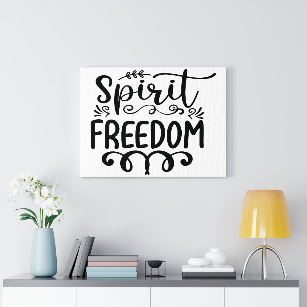 Scripture Walls Inspirational Wall Art Spirit Freedom Wall Art Motivation Wall Decor for Home Office Gym Inspiring Success Quote Print Ready to Hang Unframed-Express Your Love Gifts