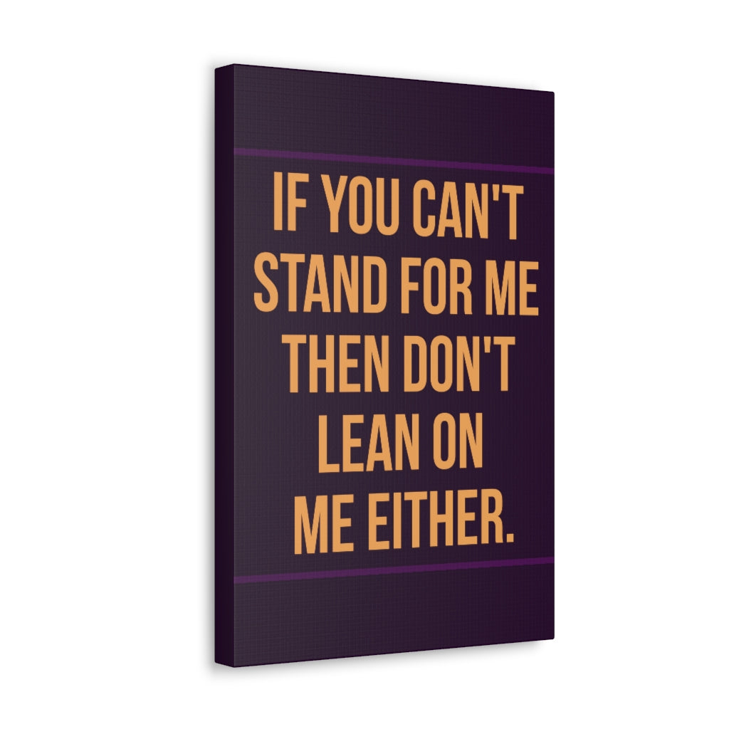 Scripture Walls Inspirational Wall Art Stand For Me Motivation Wall Decor for Home Office Gym Inspiring Success Quote Print Ready to Hang Unframed-Express Your Love Gifts
