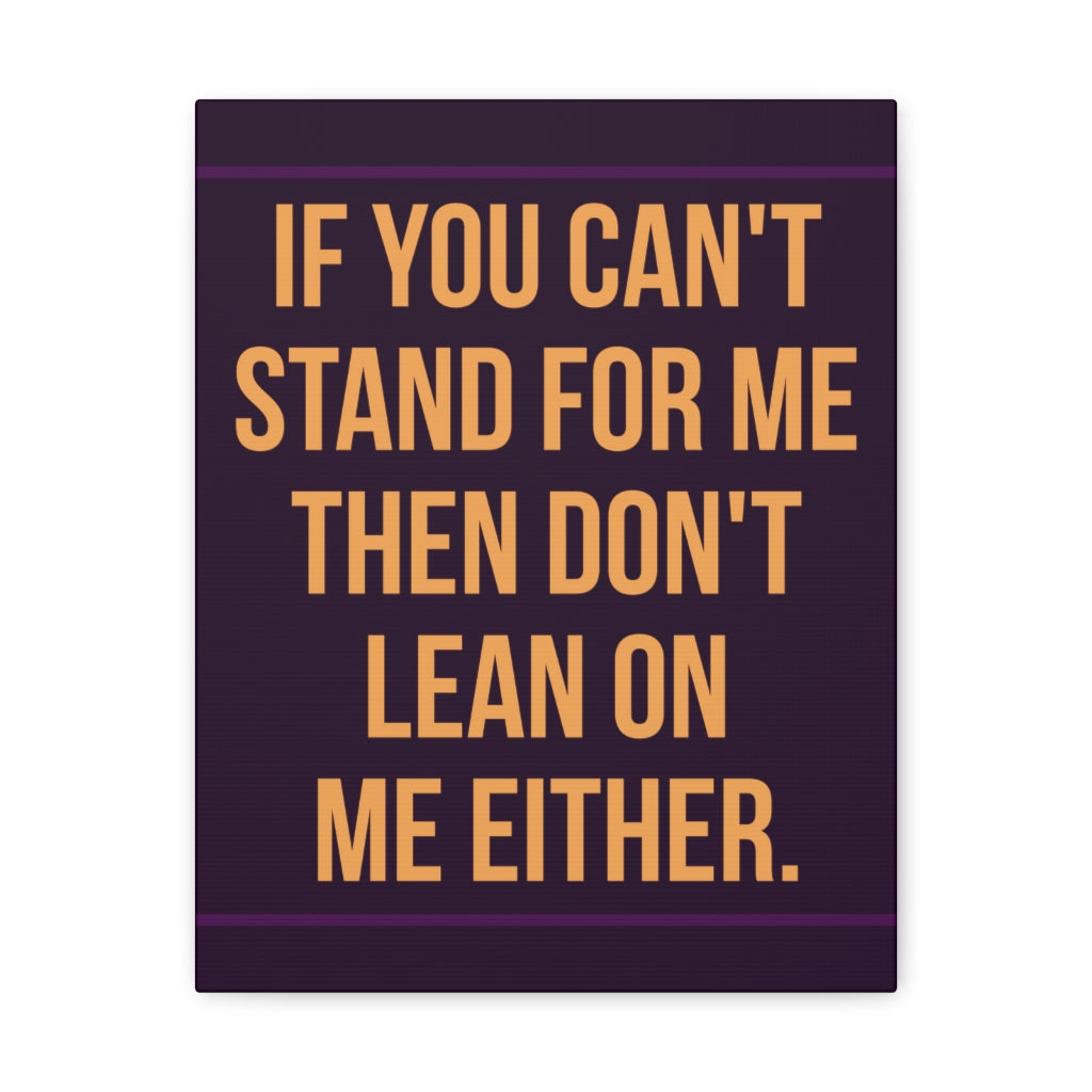 Scripture Walls Inspirational Wall Art Stand For Me Motivation Wall Decor for Home Office Gym Inspiring Success Quote Print Ready to Hang Unframed-Express Your Love Gifts
