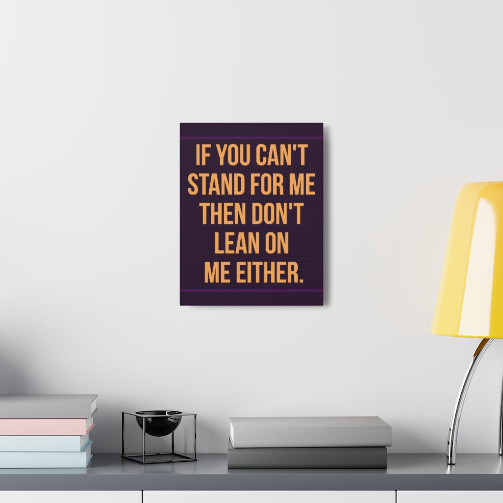 Scripture Walls Inspirational Wall Art Stand For Me Motivation Wall Decor for Home Office Gym Inspiring Success Quote Print Ready to Hang Unframed-Express Your Love Gifts