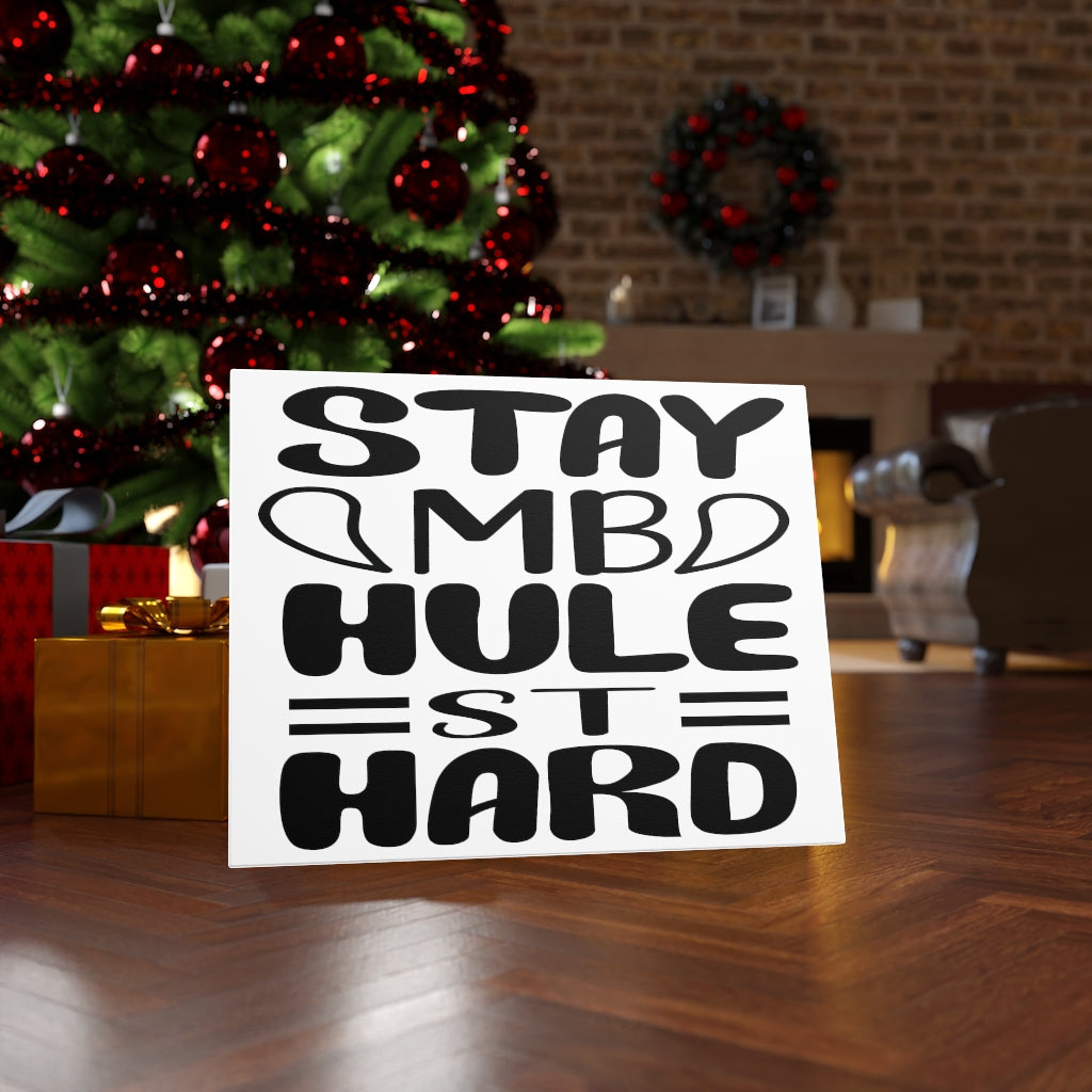 Scripture Walls Inspirational Wall Art Stay Humble Wall Art Motivation Wall Decor for Home Office Gym Inspiring Success Quote Print Ready to Hang Unframed-Express Your Love Gifts