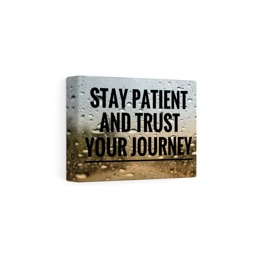 Scripture Walls Inspirational Wall Art Stay Patient And Trust Motivational Print Ready to Hang Artwork Unframed-Express Your Love Gifts
