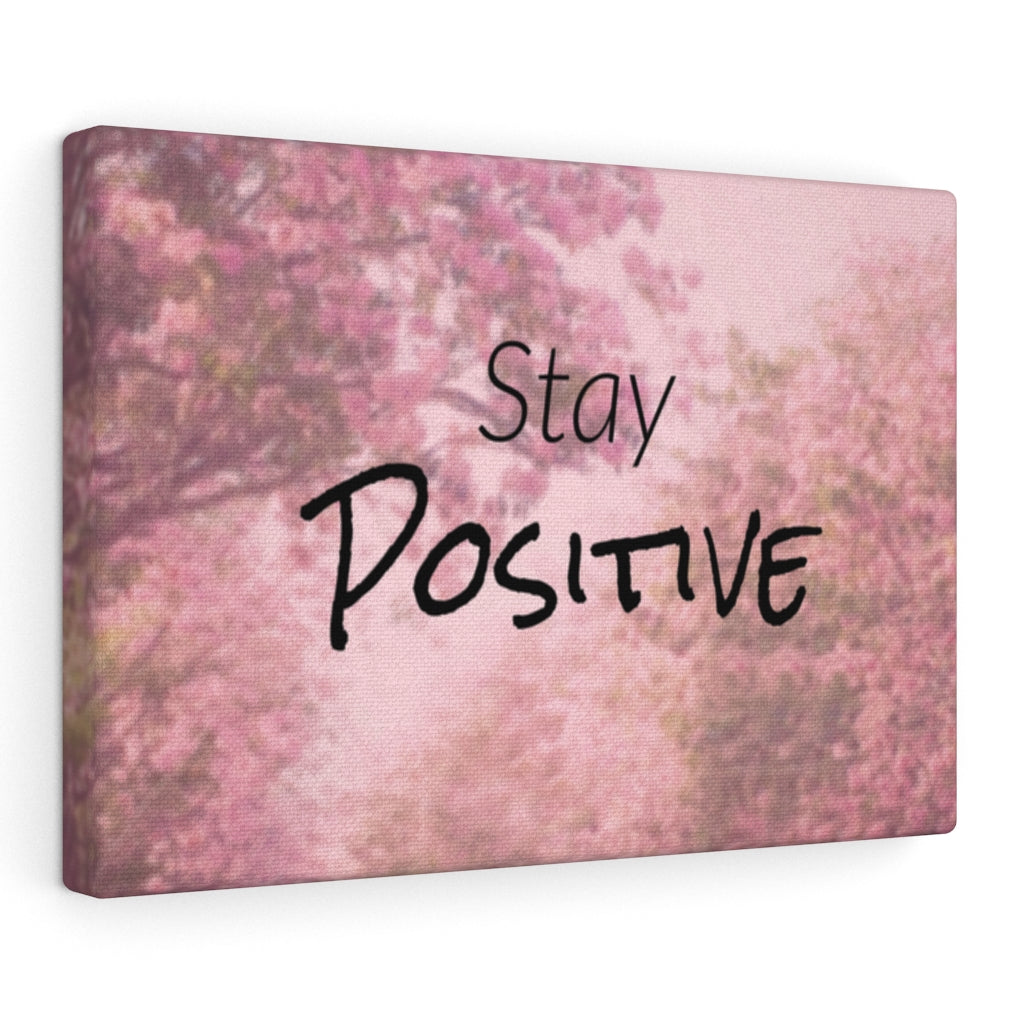 Scripture Walls Inspirational Wall Art Stay Positive Pink Motivational Print Ready to Hang Artwork Unframed-Express Your Love Gifts