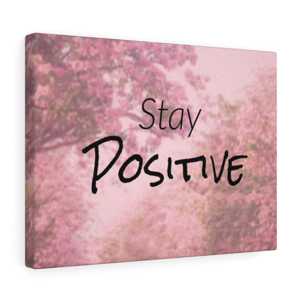 Scripture Walls Inspirational Wall Art Stay Positive Pink Motivational Print Ready to Hang Artwork Unframed-Express Your Love Gifts