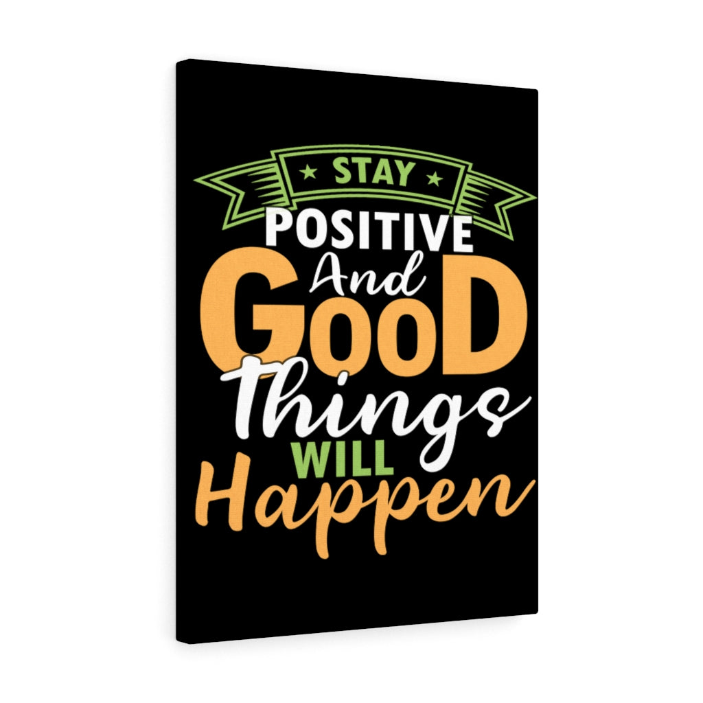 Scripture Walls Inspirational Wall Art Stay Positive Wall Art Motivation Wall Decor for Home Office Gym Inspiring Success Quote Print Ready to Hang Unframed-Express Your Love Gifts