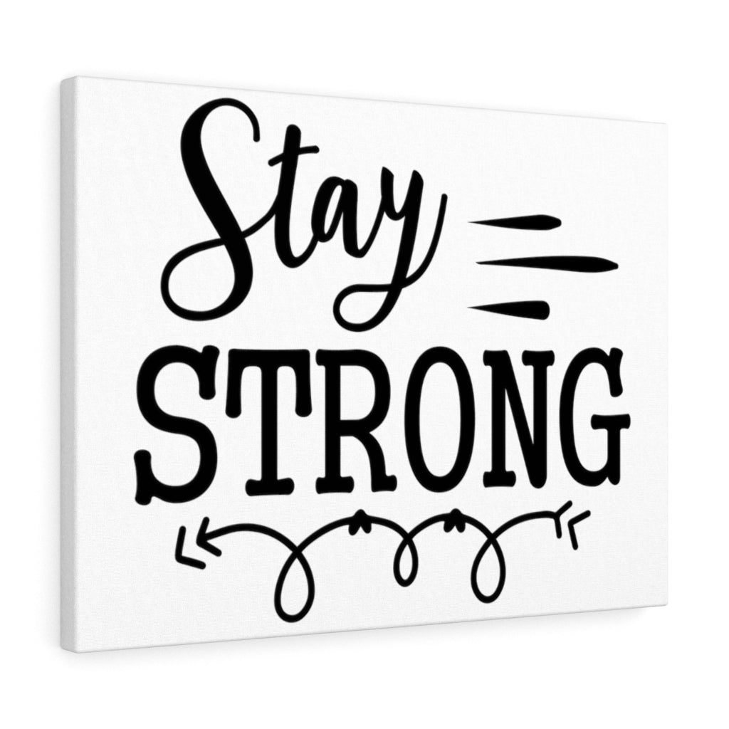 Scripture Walls Inspirational Wall Art Stay Strong Wall Art Motivation Wall Decor for Home Office Gym Inspiring Success Quote Print Ready to Hang Unframed-Express Your Love Gifts