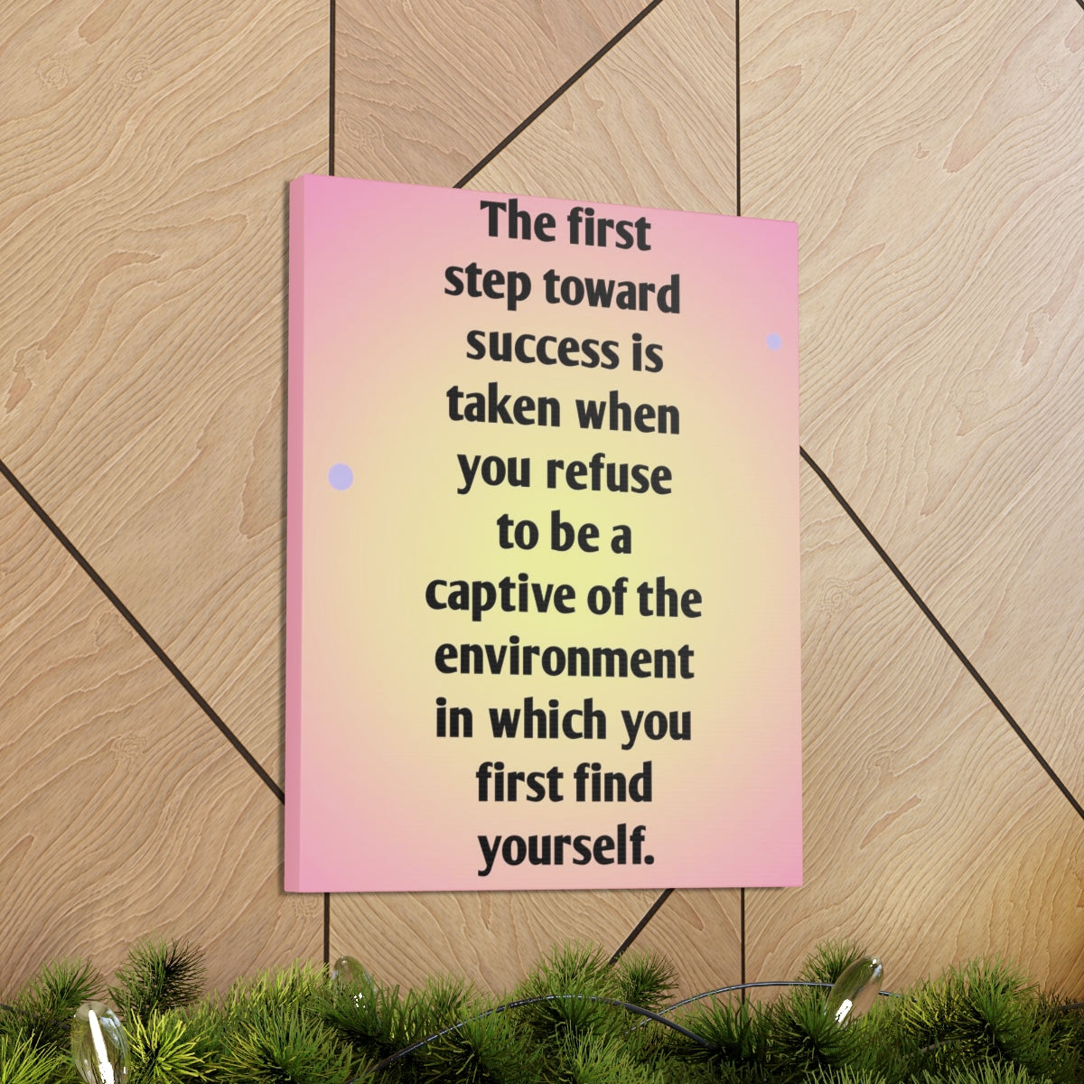 Scripture Walls Inspirational Wall Art Step Toward Success Motivation Wall Decor for Home Office Gym Inspiring Success Quote Print Ready to Hang Unframed-Express Your Love Gifts