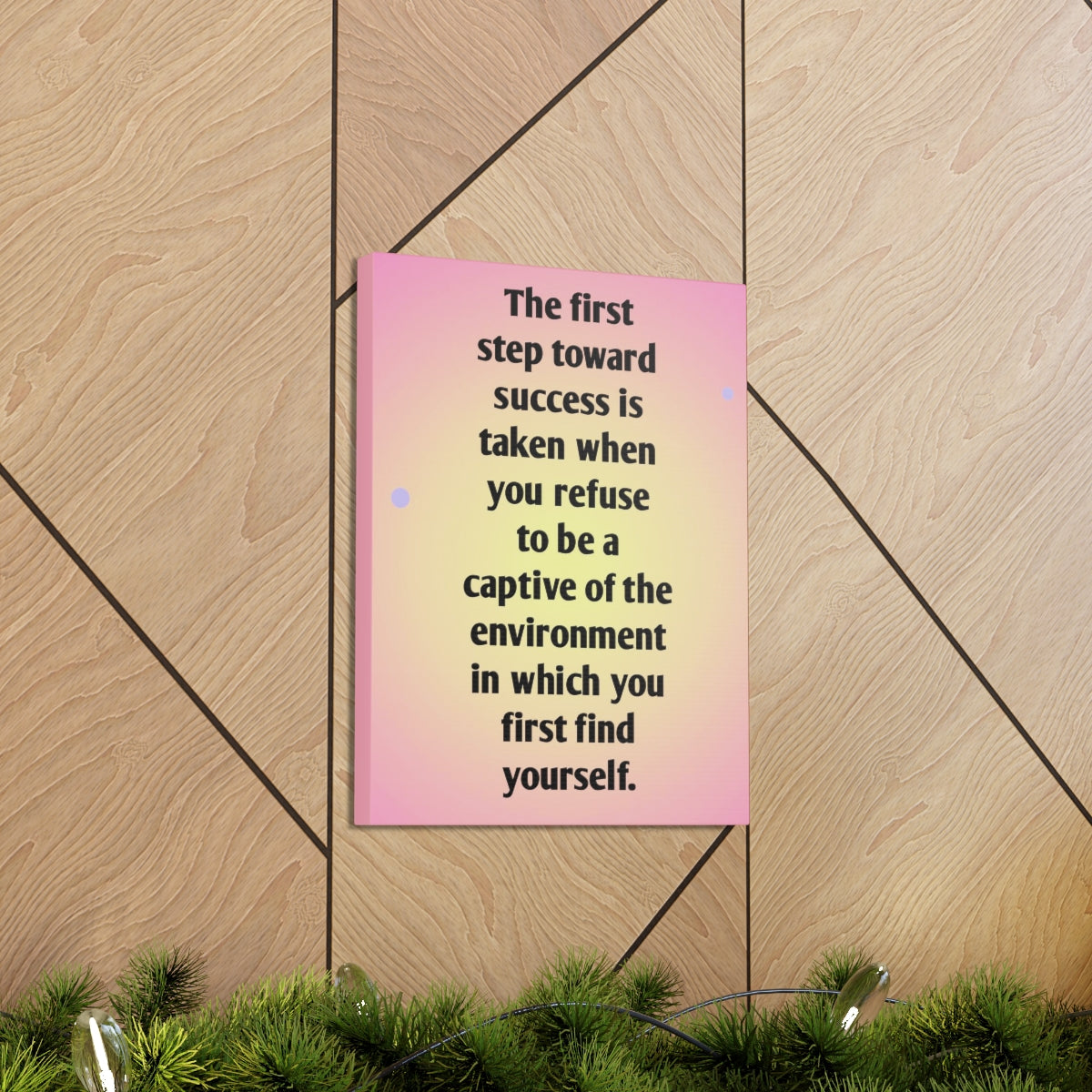 Scripture Walls Inspirational Wall Art Step Toward Success Motivation Wall Decor for Home Office Gym Inspiring Success Quote Print Ready to Hang Unframed-Express Your Love Gifts