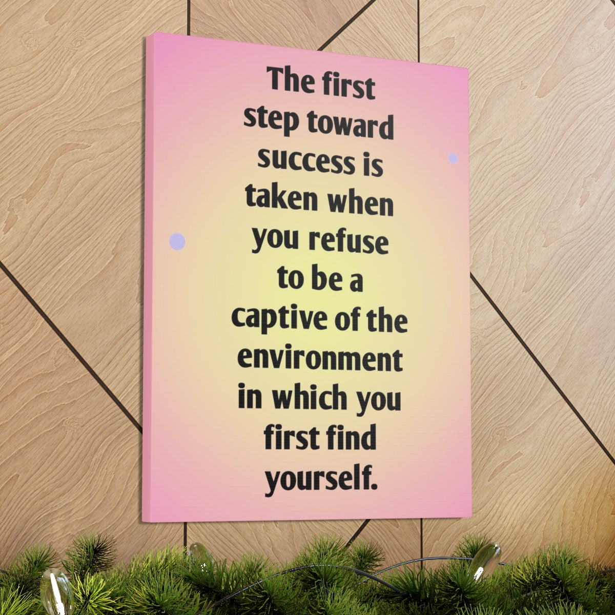 Scripture Walls Inspirational Wall Art Step Toward Success Motivation Wall Decor for Home Office Gym Inspiring Success Quote Print Ready to Hang Unframed-Express Your Love Gifts