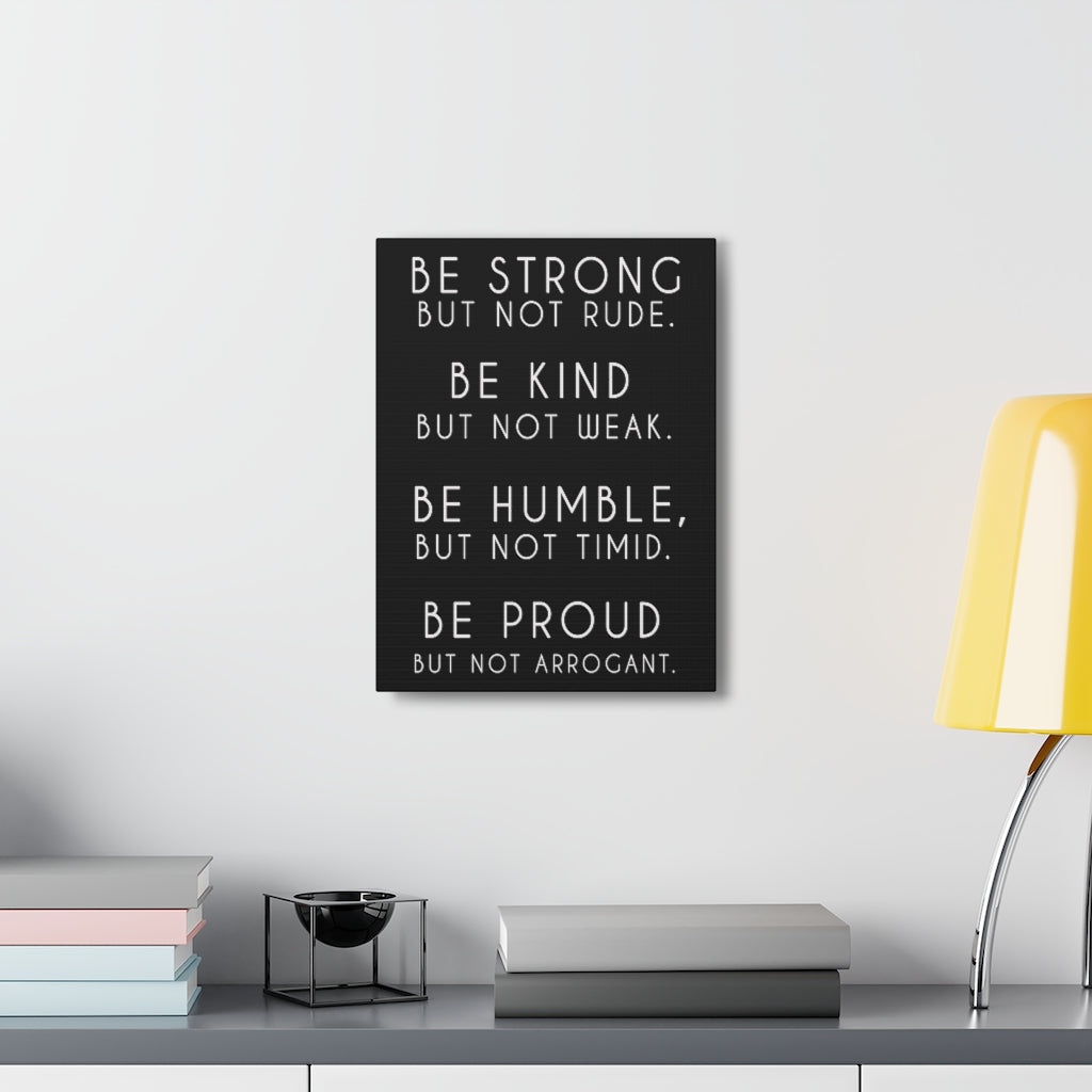 Scripture Walls Inspirational Wall Art Strong But Not Rude Motivation Wall Decor for Home Office Gym Inspiring Success Quote Print Ready to Hang Unframed-Express Your Love Gifts