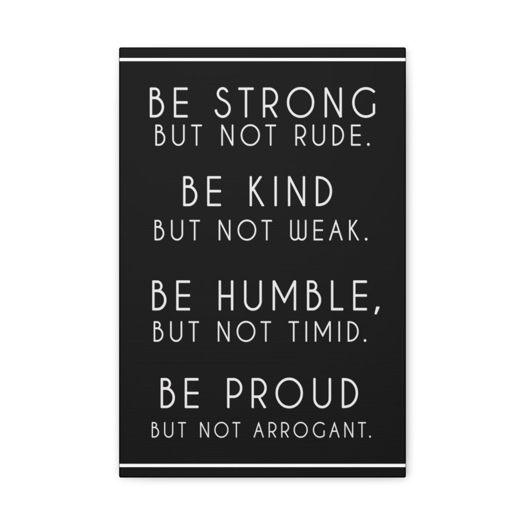 Scripture Walls Inspirational Wall Art Strong But Not Rude Motivation Wall Decor for Home Office Gym Inspiring Success Quote Print Ready to Hang Unframed-Express Your Love Gifts
