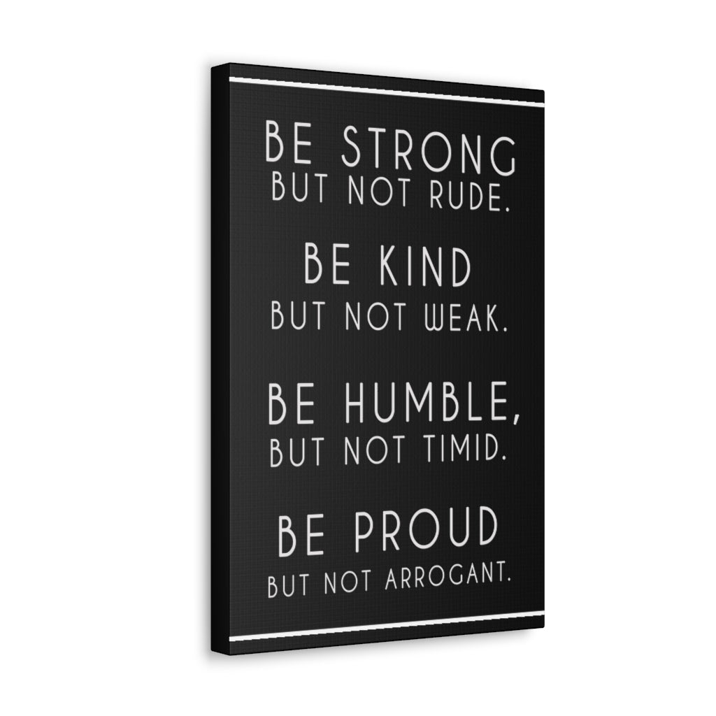 Scripture Walls Inspirational Wall Art Strong But Not Rude Motivation Wall Decor for Home Office Gym Inspiring Success Quote Print Ready to Hang Unframed-Express Your Love Gifts