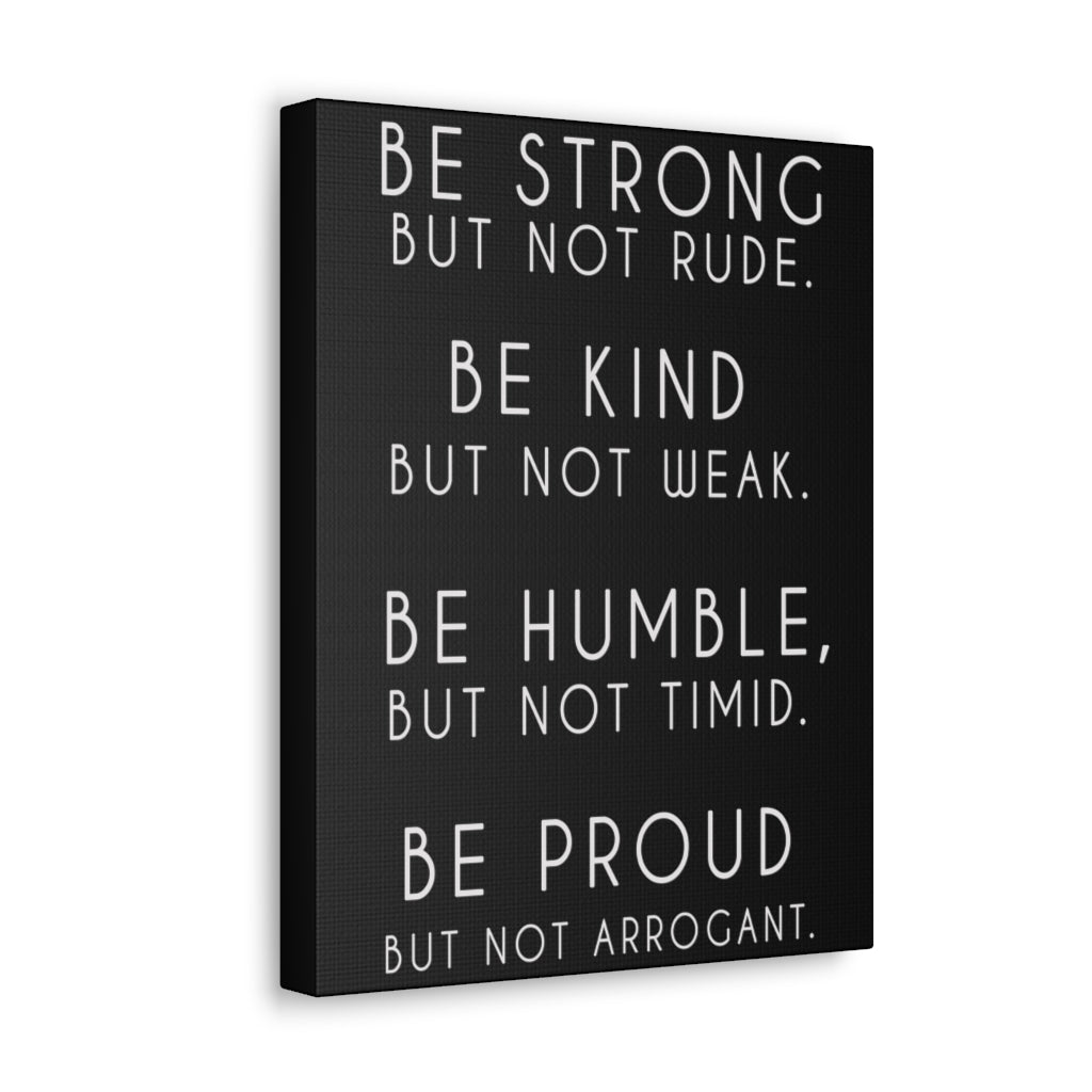Scripture Walls Inspirational Wall Art Strong But Not Rude Motivation Wall Decor for Home Office Gym Inspiring Success Quote Print Ready to Hang Unframed-Express Your Love Gifts