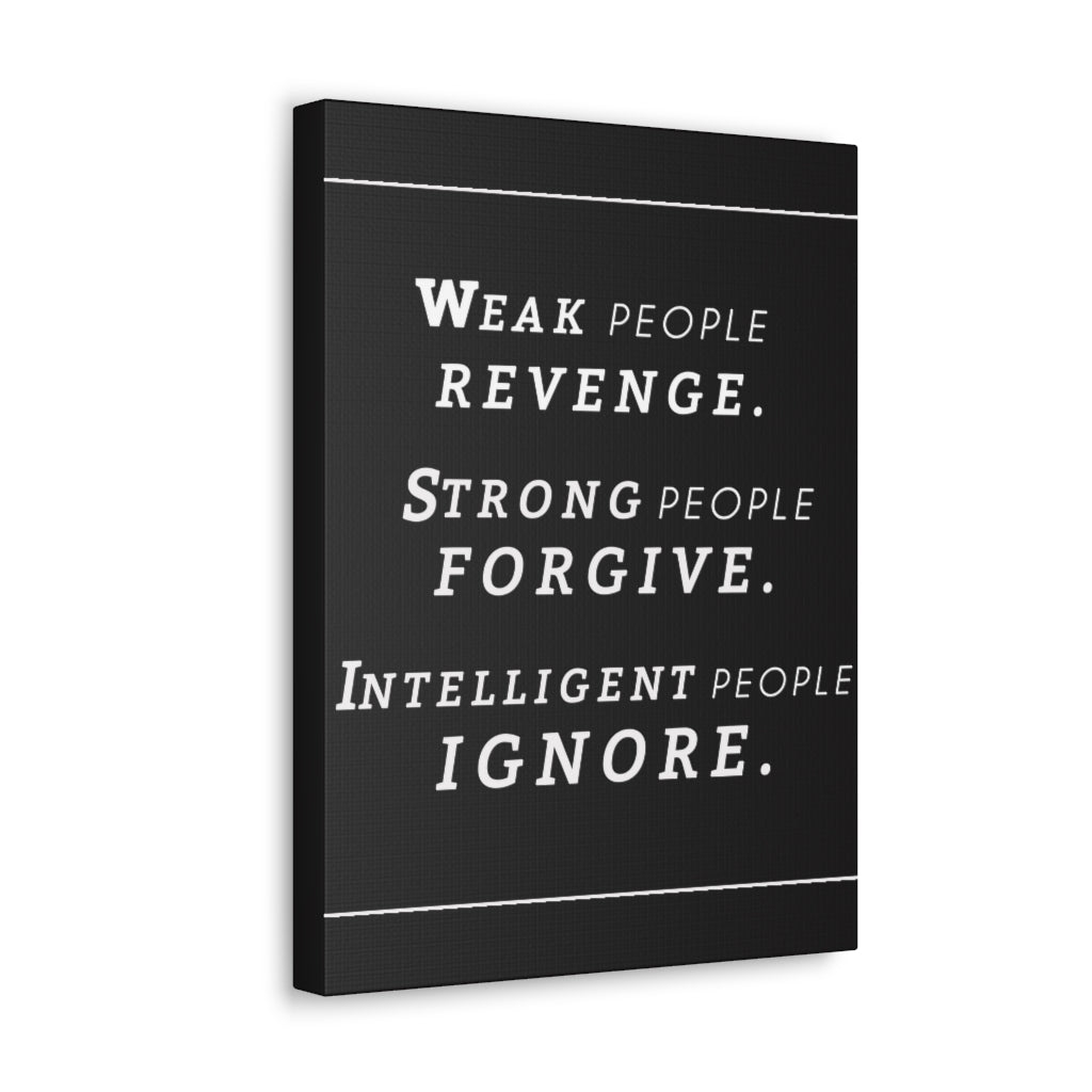 Scripture Walls Inspirational Wall Art Strong People Forgive Motivation Wall Decor for Home Office Gym Inspiring Success Quote Print Ready to Hang Unframed-Express Your Love Gifts