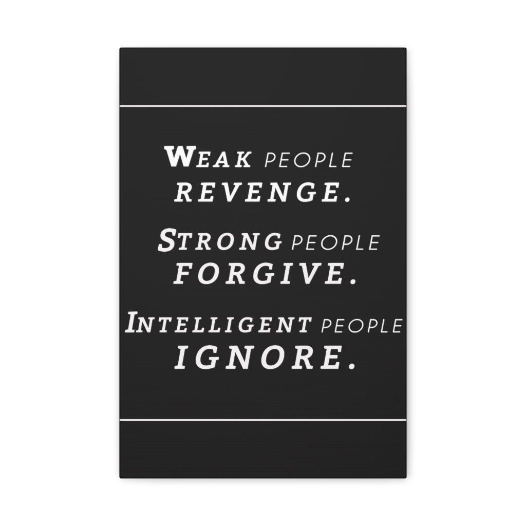 Scripture Walls Inspirational Wall Art Strong People Forgive Motivation Wall Decor for Home Office Gym Inspiring Success Quote Print Ready to Hang Unframed-Express Your Love Gifts