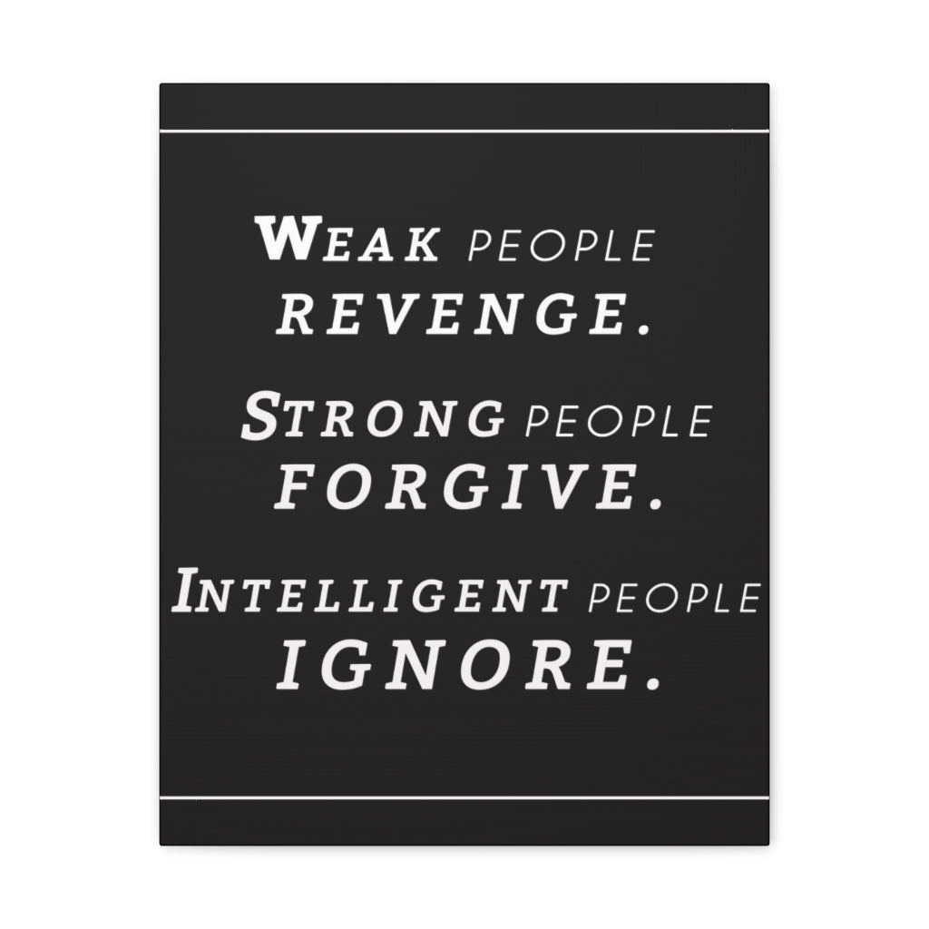 Scripture Walls Inspirational Wall Art Strong People Forgive Motivation Wall Decor for Home Office Gym Inspiring Success Quote Print Ready to Hang Unframed-Express Your Love Gifts