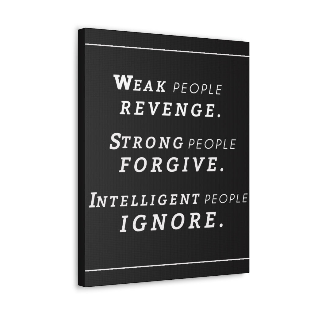 Scripture Walls Inspirational Wall Art Strong People Forgive Motivation Wall Decor for Home Office Gym Inspiring Success Quote Print Ready to Hang Unframed-Express Your Love Gifts